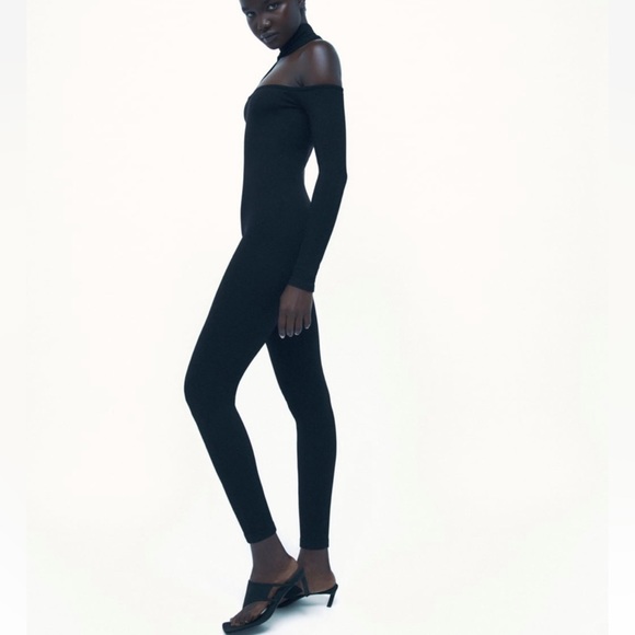 ZARA CUT OUT LONG JUMPSUIT - Picture 7 of 7